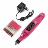 Torno Electrico Kit Fresas Y Limas Manicura Pedicura Hobby