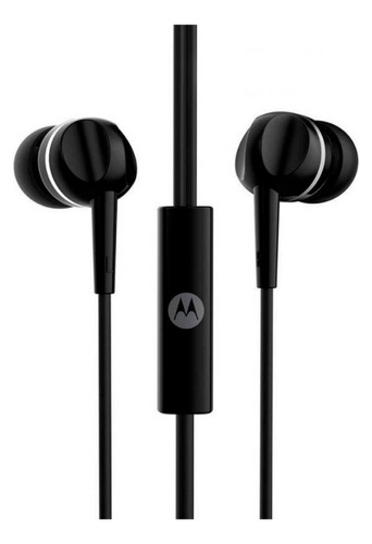 Audifonos Motorola Earbuds 105 In Ear Jack 3.5mm Negro