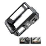 Frame - Carcasa Aluminio + Micas Para Dji Osmo Action 4 Y 3