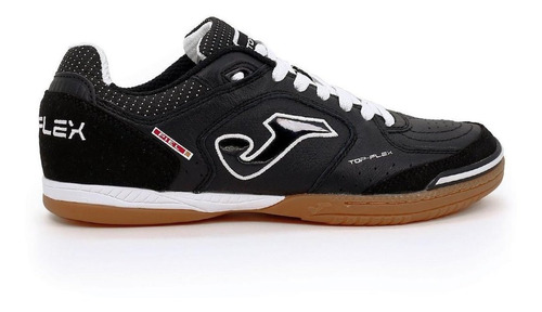 Chuteira De Futsal Joma Top Flex - Preto E Branco