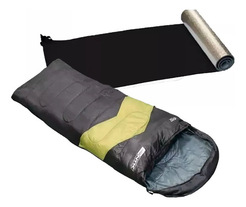 Saco De Dormir Térmico Nautika Viper Lr + Isolante Térmico