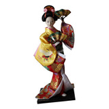 Shaoke Muñecas Japonesas Geisha Kokeshi Con Kimono De 2 X