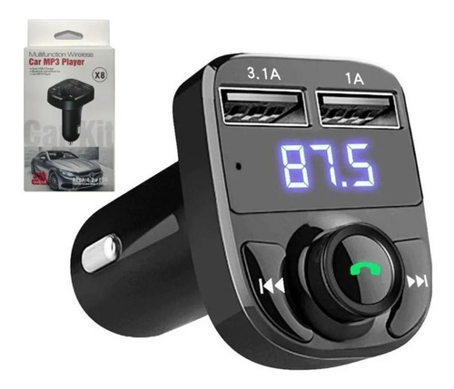 Transmisor Radio Fm Bluetooth Mp3 Usb Tf Wam Cargador Auto