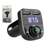 Transmisor Radio Fm Bluetooth Mp3 Usb Tf Wam Cargador Auto