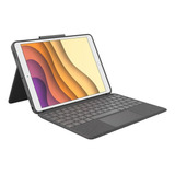 Capa Com Teclado E Touch Pad Logitech P/ iPad Pro