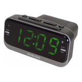 Radio Reloj Despertador Digital Philco Par1012bt 