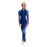 Mujer One Piece Neopreno Protección Solar Bañador