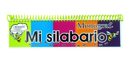 Silabario Movil Monograf Con Espiral Flexible