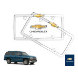 Par Porta Placas Chevrolet Tahoe 2004 Original