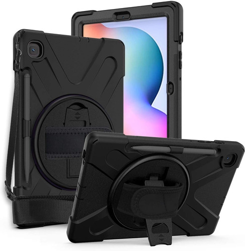 Funda Antigolpe Para Tablet Galaxy Tab S6 Lite P610 Rugged