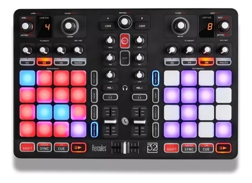 Launchpad Hercules P32 Controlador Dj Mezcladora Mixer Usb