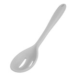 Colher Perfurada De Silicone Utensílios De Cozinha Branco