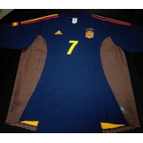 Camisa Espanha 3rd 2002 #7 Raul Tam. Gg Original