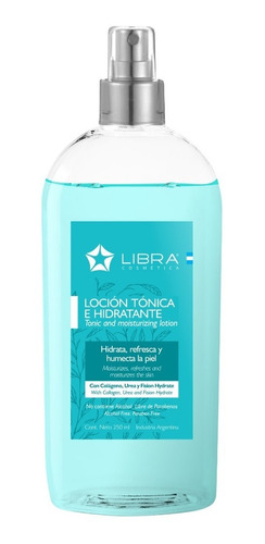 Locion Tonica Hidratante Libra Cosmetica X 250ml