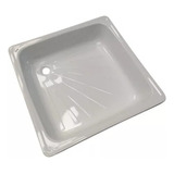 Plato Receptaculo Ducha Acero Esmaltado 80x80 Derpla