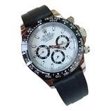 Reloj Compatible Con No Rolex Daytona Panda Caucho