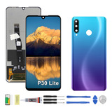 Pantalla Para Huawei P30 Lite 24mpx Mar-lx3am Y Tapa Trasa