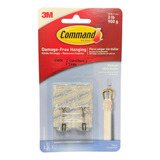 Set 2x Ganchos Alambre Medianos 3m Command Medium Wire Hooks