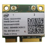 Tarjeta Wifi Intel Centrino 622anhmw 802.11a A/b/g/n Minpcie
