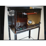 Horno Pizzero Rotisero 12 Moldes Marca Eg Acero Inoxidable