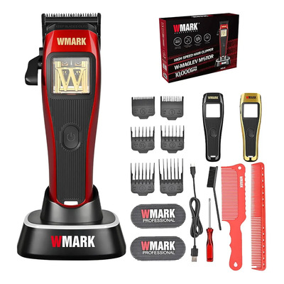 Cortapelos Maquina Clipper Wmark Profesional Para Hombre,set Profesional De Cortapelos Inalám | Meses sin interés