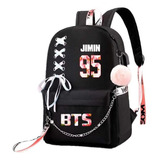 Ha Mochila De Estudante Do Grupo Kpopbts Boy Com Porta Usb I