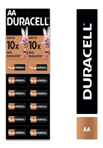 Duracell Aa Tira 48 Und / Crisol Tecno