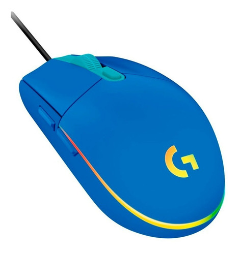 Mouse Gamer Logitech G203 Prodigy 6 Botones 8000 Dpi