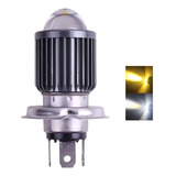 Foco Led Moto Auto Proyector Lupa Ba20 H4 12v