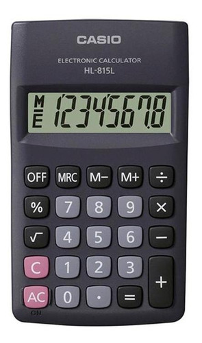 Calculadora De Bolso 8 Dígitos Hl-815l - Casio