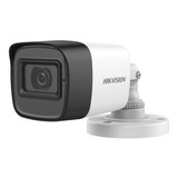 Cámara Mini Bala Hikvision 5 Mp 2.8mm Turbohd Microfono Coax