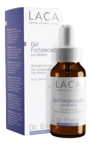 Laca Gel Fortalecedor Con Biotina Pestañas Y Cejas Fuertes