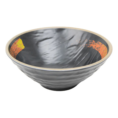 12 Tazones Platos Para Ramen Melamina 17 Cm Vencort Color Negro Tazon | Meses sin interés