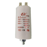 Capacitor De Arranque 8uf 450v