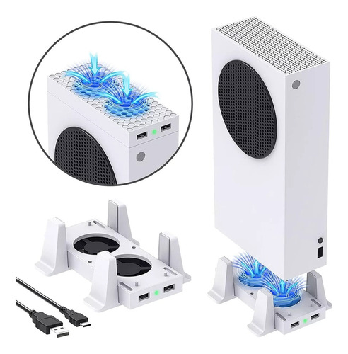 Base De Ventilador De Enfriamiento Para Xbox Serie S