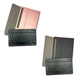 Funda Con Teclado Con Ñ Para Samsung Galaxy Tab S7 Fe 