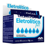 Caixa Eletrolítico Pet 10x10gr  Vetnil - Repositor Eletrólit