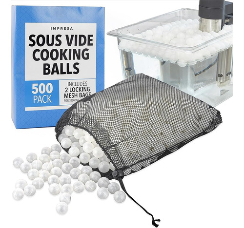 [cuenta 500] Impresa Sous Vide Balls Para Anova Sous Vide Co