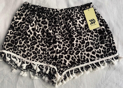 Short Animal Print Modelo Renata Talle S