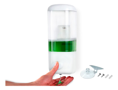 Dispenser De Alcohol En Gel Jabon Liquido Shampoo De Pared