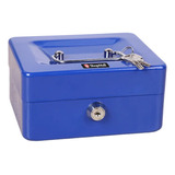 Caja De Dinero Fuerte Seguridad Cash Box Metálica 20 Cm 