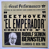 Beethoven El Emperador Filarmónica N. York Great Perfomances