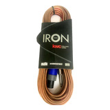 Cable Bafle Kwc Iron 402 Speakon/plug 9 Mts - Garantia