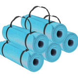 5 Colchonetas Mat Yoga Pilates  Enrollable Gym 12mm Nbr