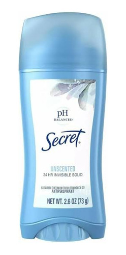 Desodorante Secret 73g Sem Cheiro, Antitranspirante