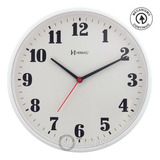 Relógio De Parede Herweg 26cm Quartz 6126s0-021 Branco