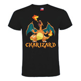 Polera Pokemon Charizard   Niñ@s / Adultos