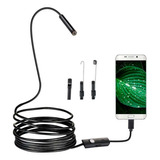 Cámara Boroscopio Endoscopio 5 Mts Usb Android Celular Pc