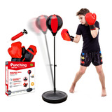 Saco De Boxeo Para Ninos, Bolsa De Boxeo Con Soporte, 3, 4,