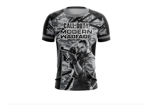 Playera Sublimada Call Of Duty Modern Warfare Tallas Extra